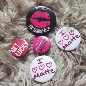 Collectible Makeup Pins / Buttons